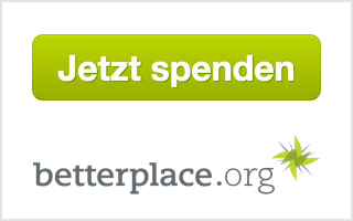 Jetzt Spenden! Das Spendenformular ist ein kostenfreier Service von betterplace.org.